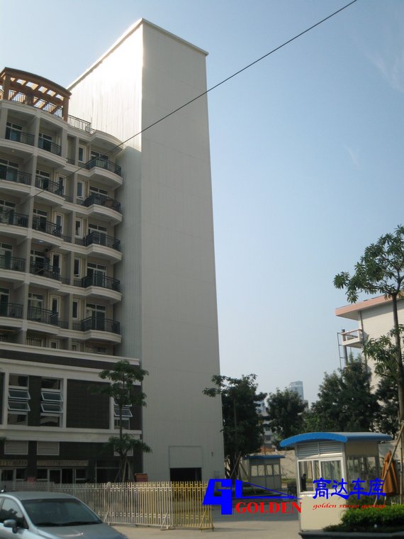 高達(dá)二十層垂直升降立體車(chē)庫(kù)在福州